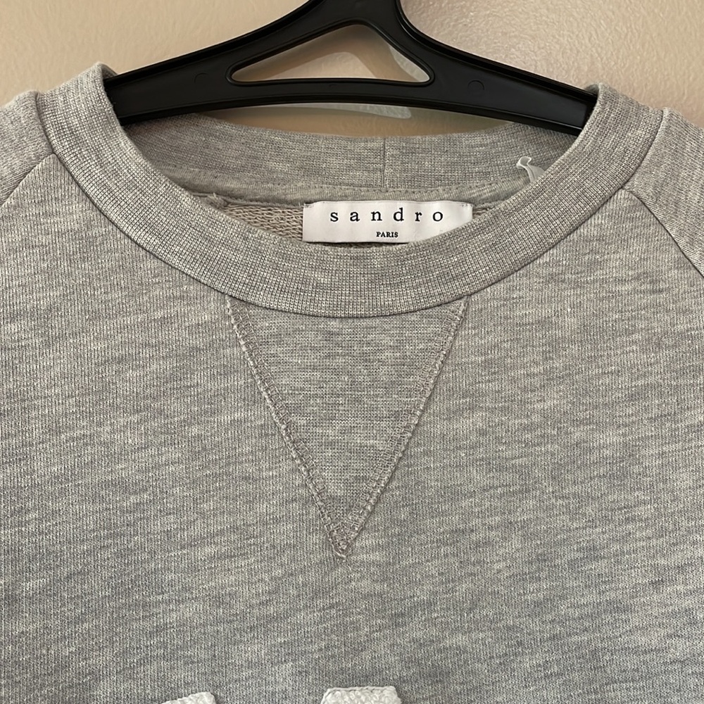 Sandro crewneck sweatshirt - Picture 2 of 4